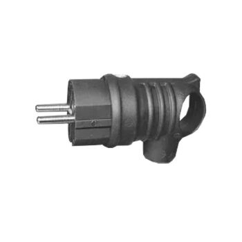 Вилка L-образная 1х16А 220V bylion 27 (50/300шт)!!!