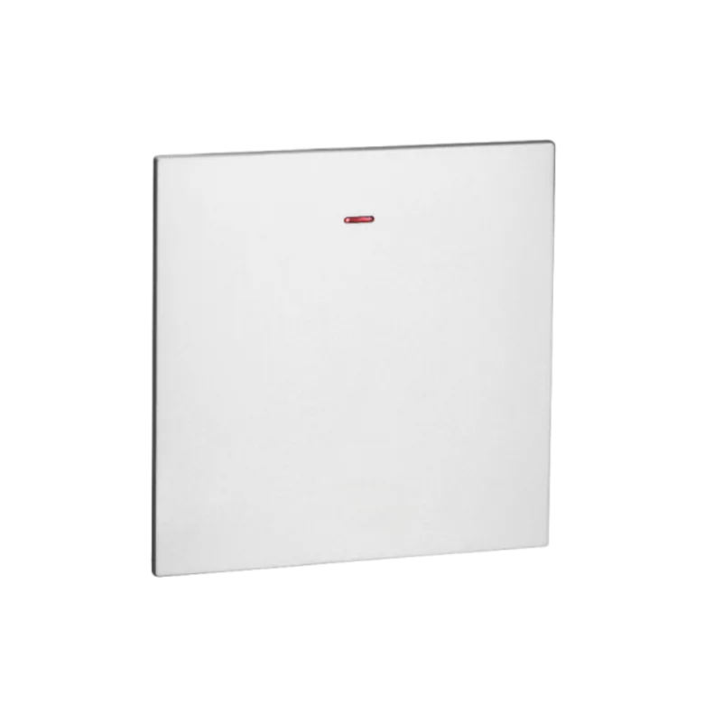 Выкл. 1 кл с инд 10А с/у QUATTRO ARCTIC WHITE UNIT (10)