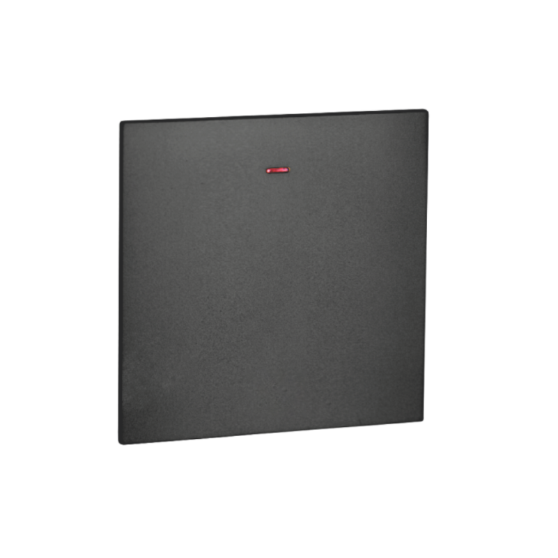Выкл. 1 кл с инд 10А с/у QUATTRO ULTIMA BLACK UNIT (10)