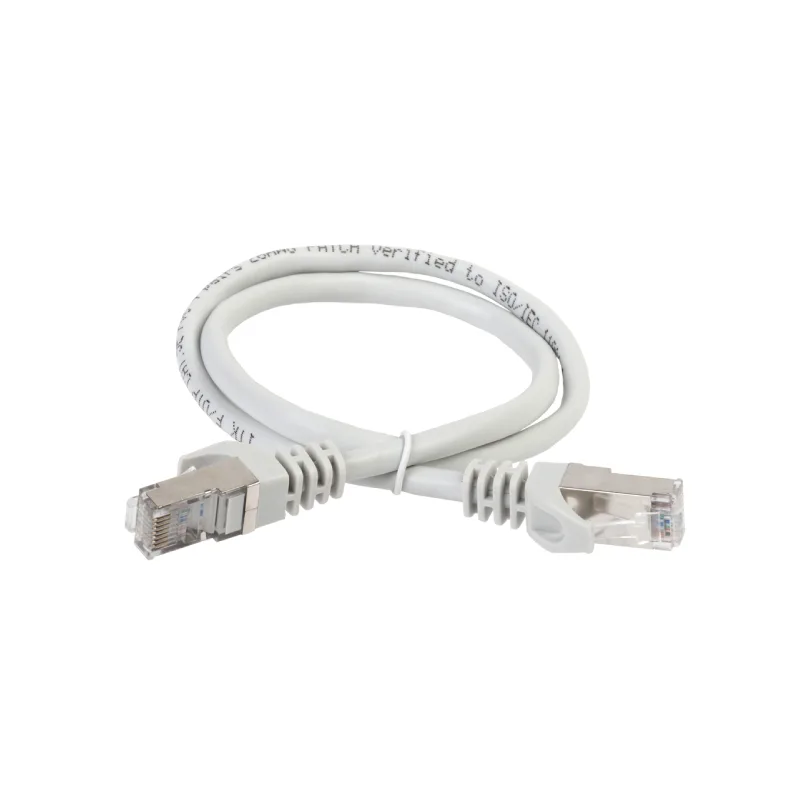 ITK Коммутационный шнур (патч-корд), кат.5Е FTP, 2м, серый IEK  E-PRO