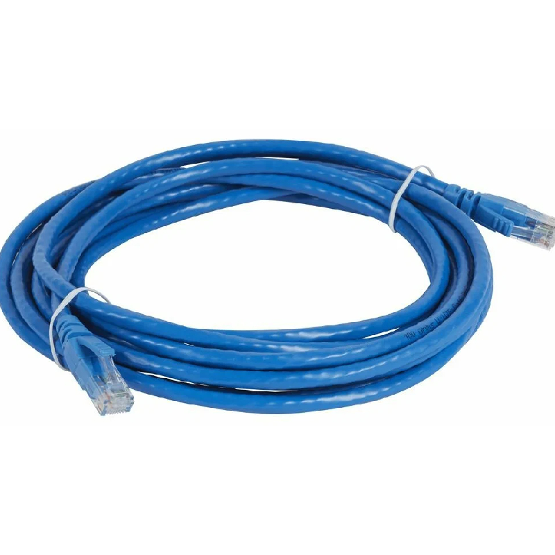 Шнур коммутационный RJ 45 - категория 6 - U/UTP - PVC - неэкранированный-2 м-голубой Legrand E-PRO