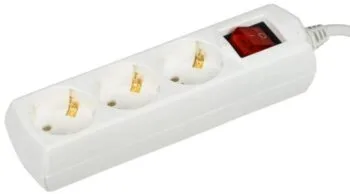 Удлинитель У03В 3 места 2P+PE/1,5м 3х1мм2 10А/250В Generica E-PRO