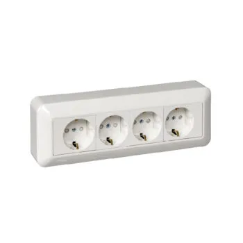 S247 4-я.о/у.з/к.з/ш 16А IP20 "Прима" РА 16-411М-б (22) !!!